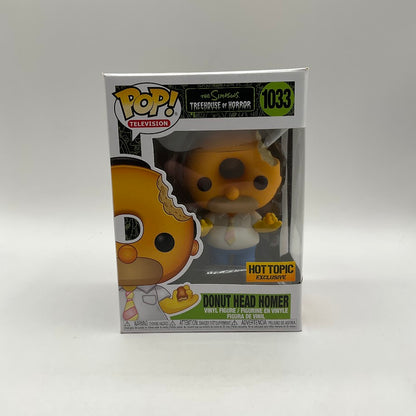 Donut Head Homer Funko Pop! The Simpsons Treehouse of Horror Hot Topic