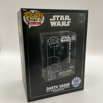 Darth Vader Funko Pop! Star Wars Die-Cast #02 Funko Exclusive
