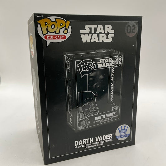 Darth Vader Funko Pop! Star Wars Die-Cast #02 Funko Exclusive