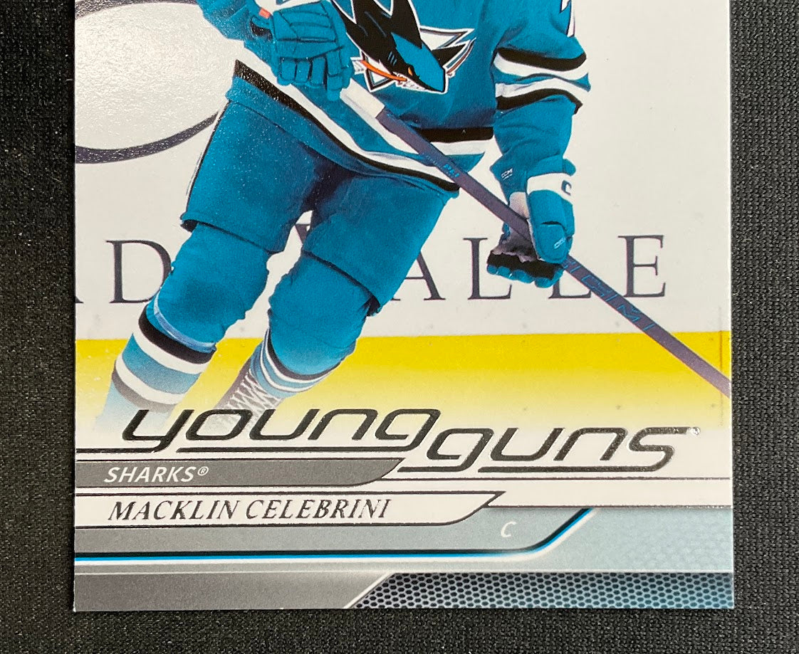 Macklin Celebrini 2024-25 Upper Deck Series 2 Young Guns RC #451