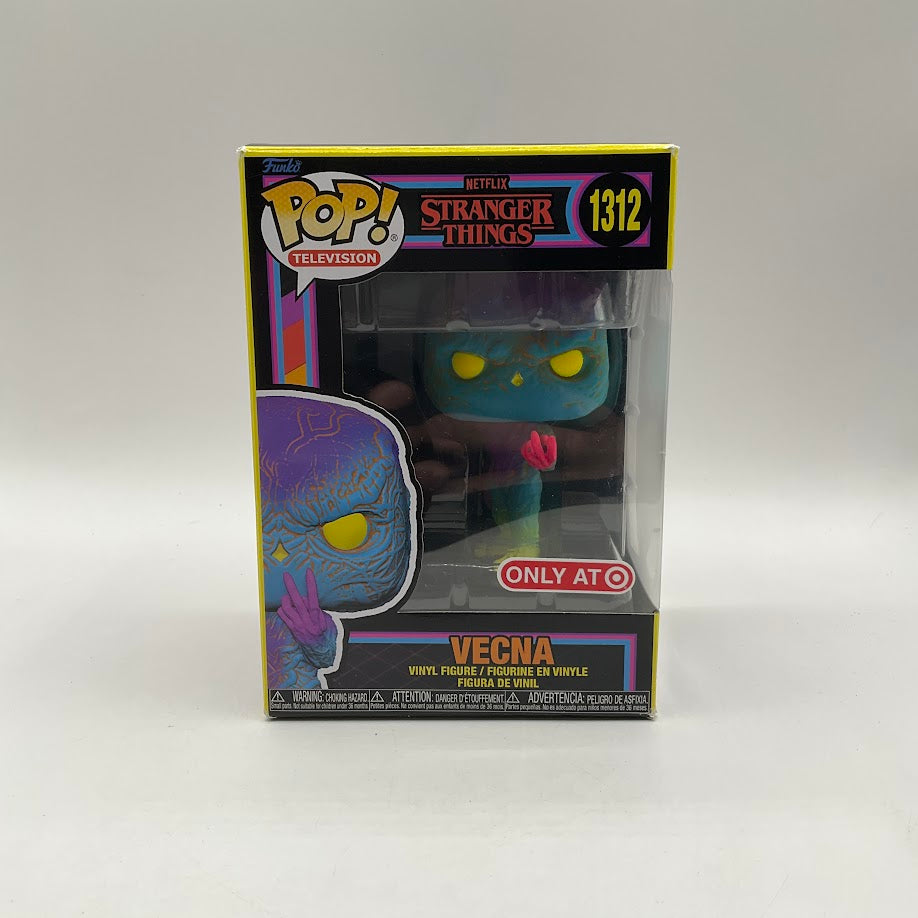 Vecna (Blacklight) Funko Pop! Stranger Things #1312 Target Exclusive