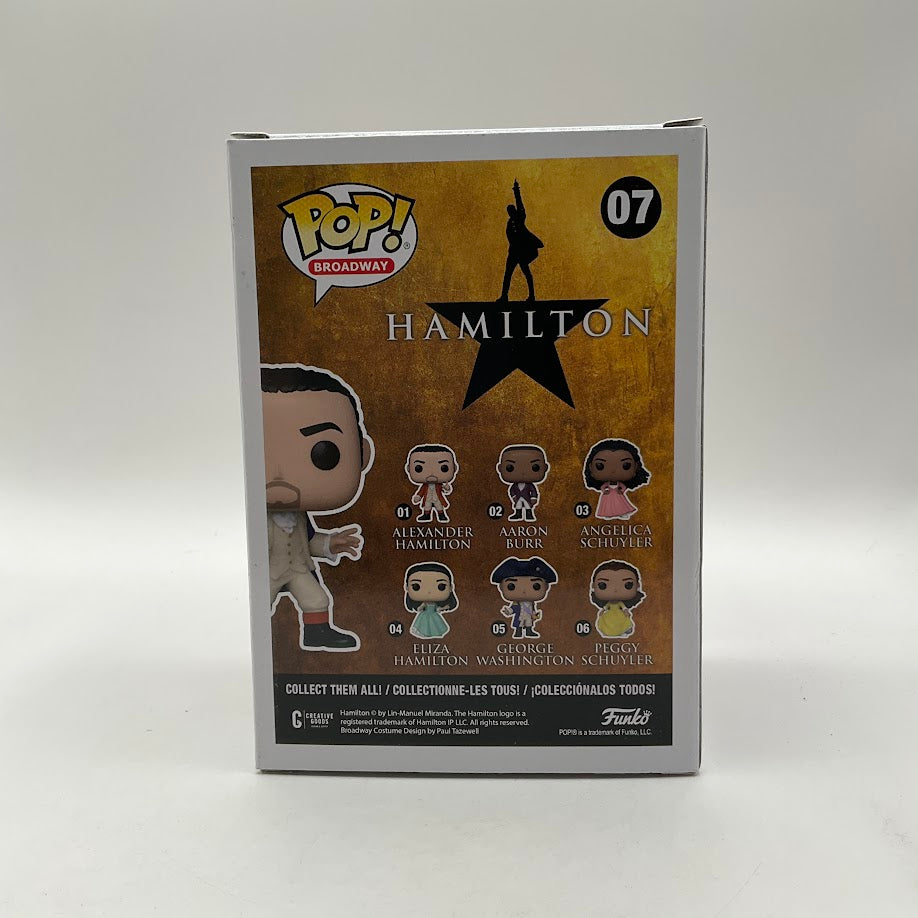 Alexander Hamilton Funko Pop! Broadway #07 Walmart Exclusive