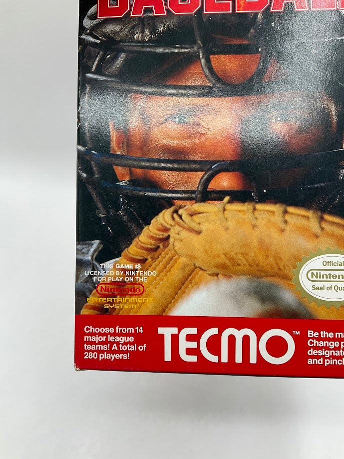 Tecmo Baseball NES CIB