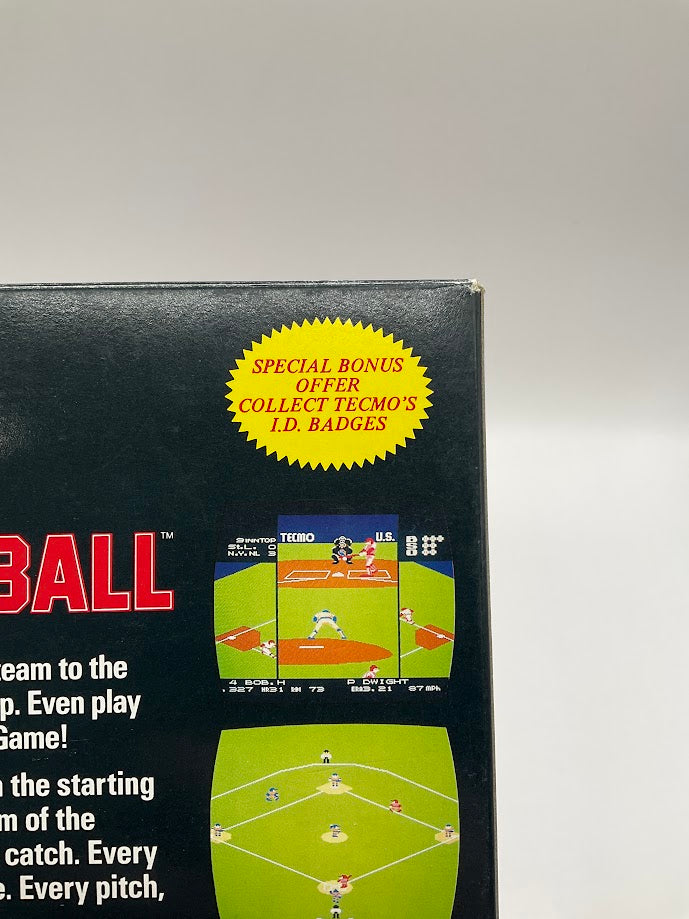 Tecmo Baseball NES CIB