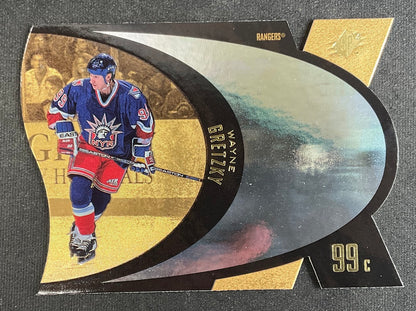 Wayne Gretzky 1997-98 Upper Deck SPX Die-Cut #30