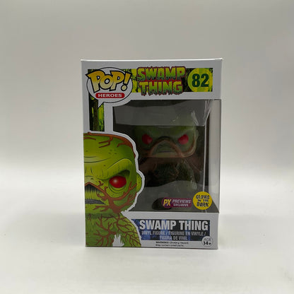 Swamp Thing Funko Pop! DC Super Heroes #82 GITD PX Previews Exclusive