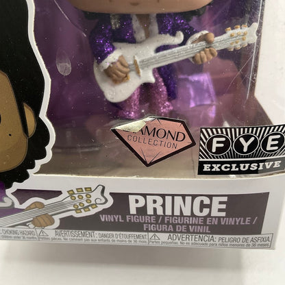 Prince Funko Pop! Rocks #79 Diamond Collection FYE Exclusive