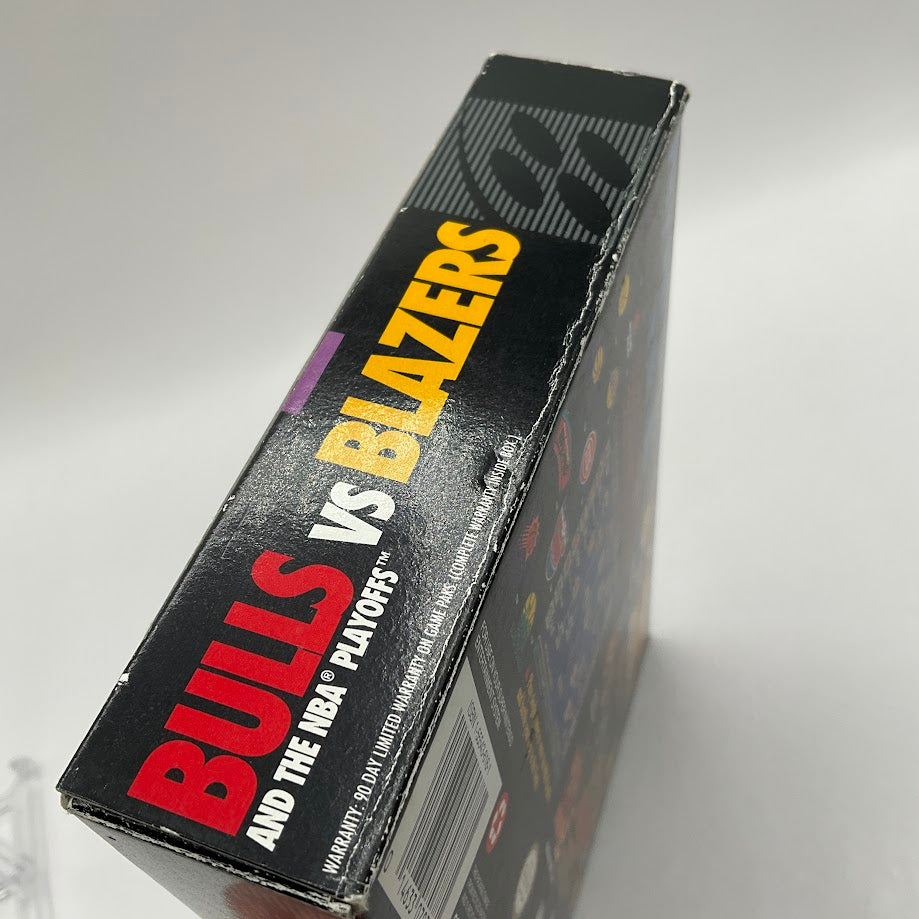 Bulls Vs Blazers and the NBA Playoffs Super Nintendo CIB