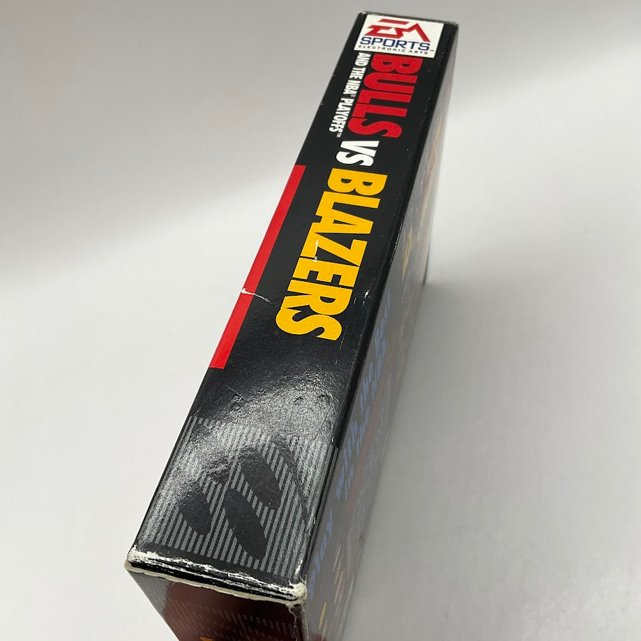 Bulls Vs Blazers and the NBA Playoffs Super Nintendo CIB