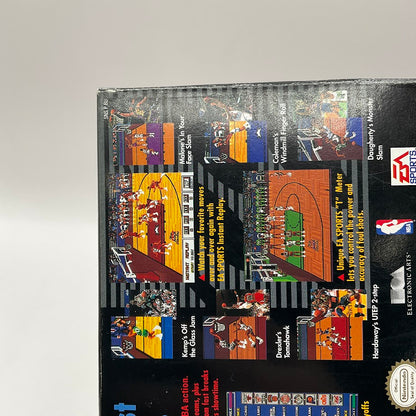 Bulls Vs Blazers and the NBA Playoffs Super Nintendo CIB