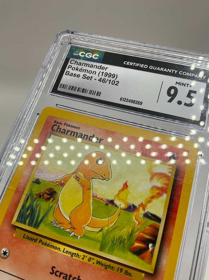 Charmander Pokemon Base Set #46 CGC 9.5