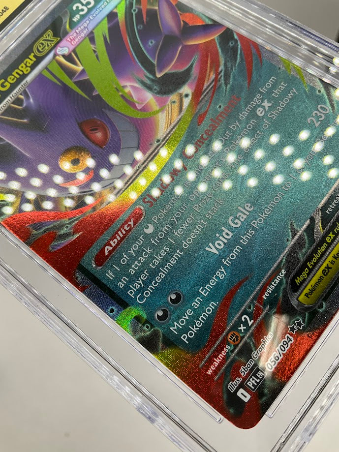 Mega Gengar ex Pokemon Phantasmal Flames Holo #056 CGC 10 Pristine #2