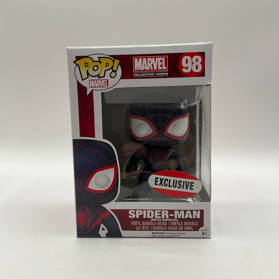 Spider-Man (Miles Morales) Funko Pop! Marvel Collector Corps #98 Exclusive
