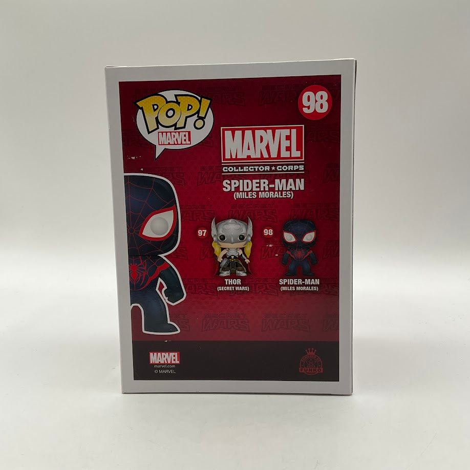 Spider-Man (Miles Morales) Funko Pop! Marvel Collector Corps #98 Exclusive
