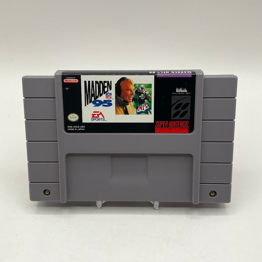 Madden NFL '95 Super Nintendo CIB