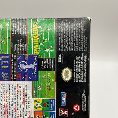 Madden NFL '95 Super Nintendo CIB