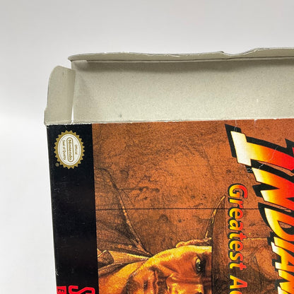 Indiana Jones' Greatest Adventures Super Nintendo CIB