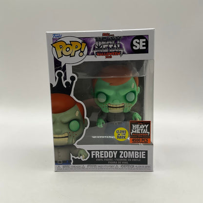 Freddy Zombie Funko Pop! Heavy Metal Halloween 2023 SE GITD 4500PCS