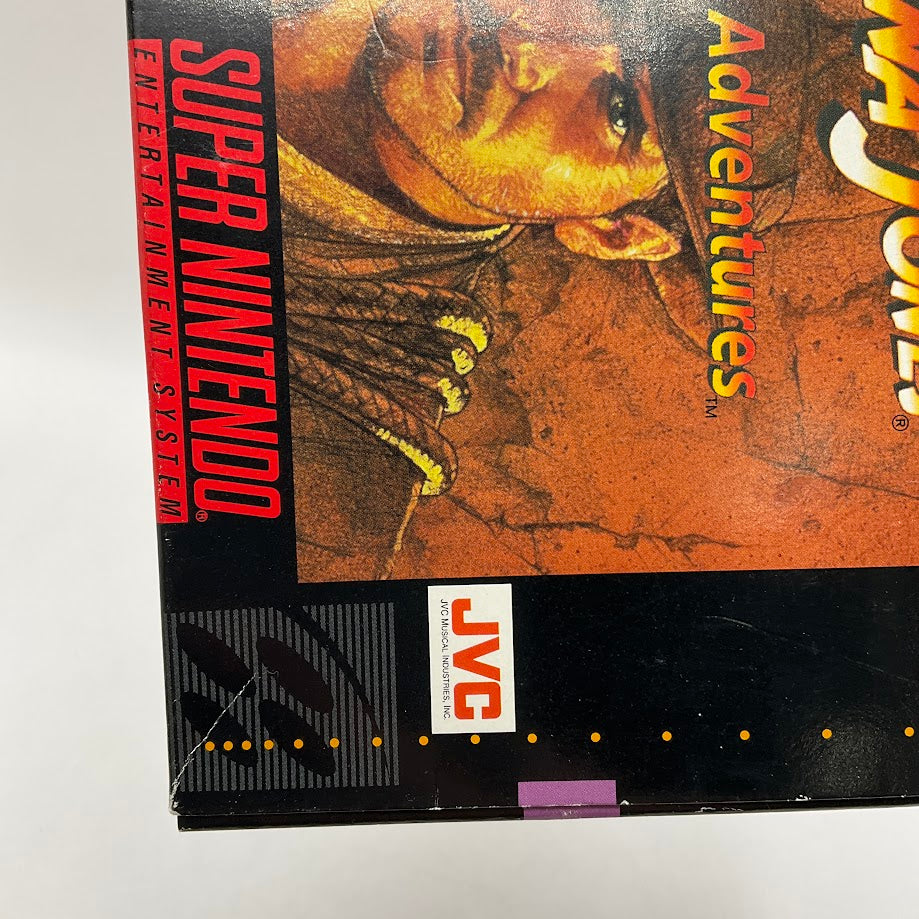 Indiana Jones' Greatest Adventures Super Nintendo CIB
