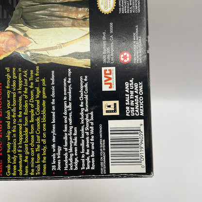 Indiana Jones' Greatest Adventures Super Nintendo CIB