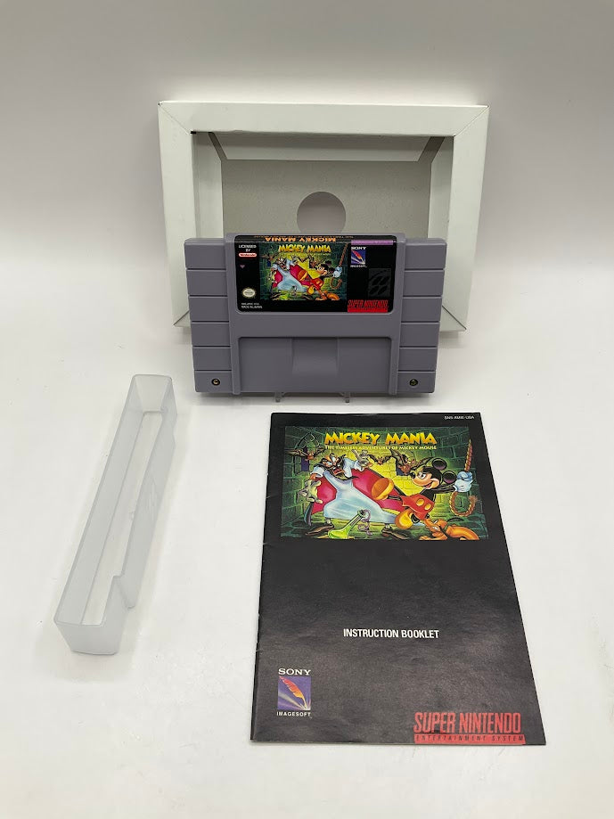 Mickey Mania Super Nintendo CIB