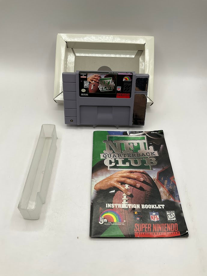 NFL Quarterback Club Super Nintendo CIB