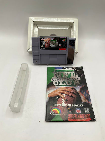 NFL Quarterback Club Super Nintendo CIB
