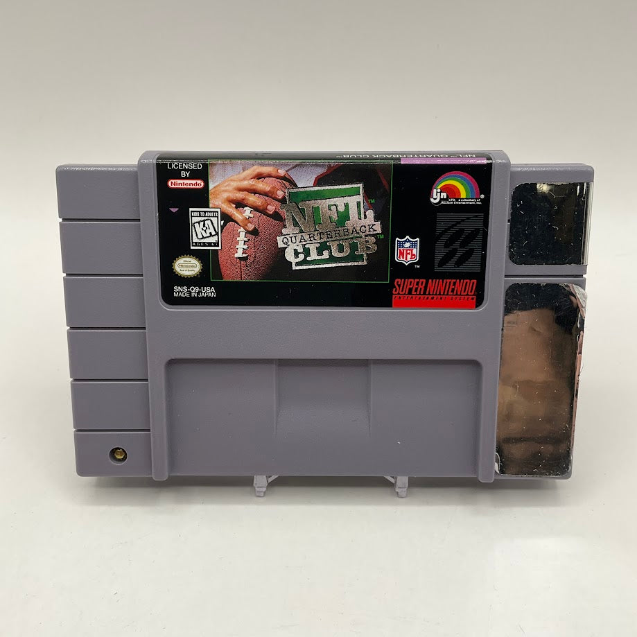 NFL Quarterback Club Super Nintendo CIB