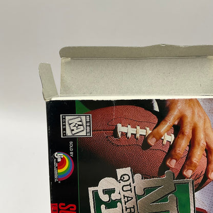 NFL Quarterback Club Super Nintendo CIB