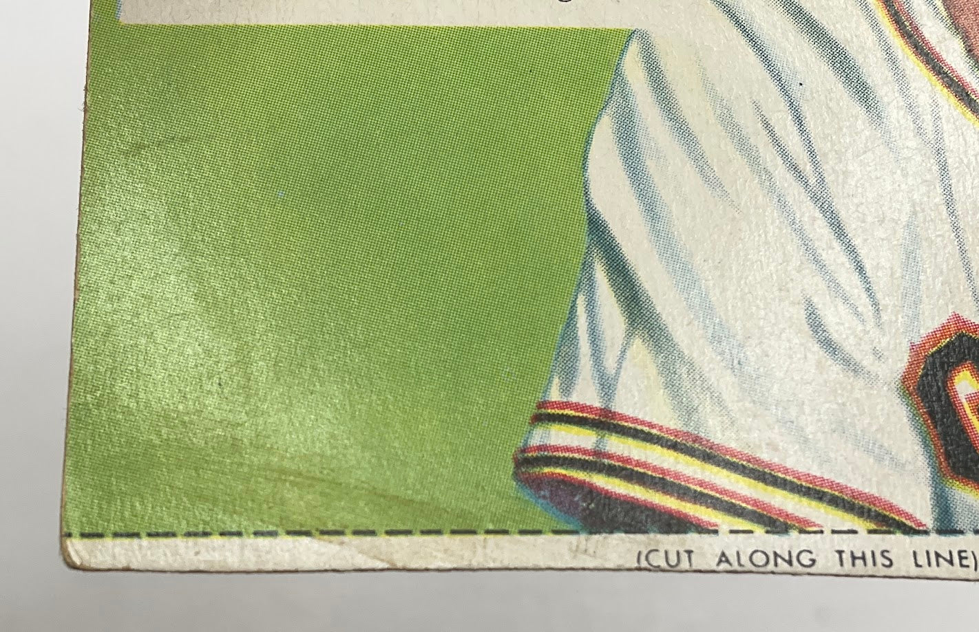 Whitey Lockman 1953 Red Man #7 New York Giants VG