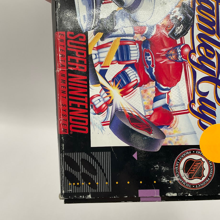 NHL Stanley Cup Super Nintendo CIB