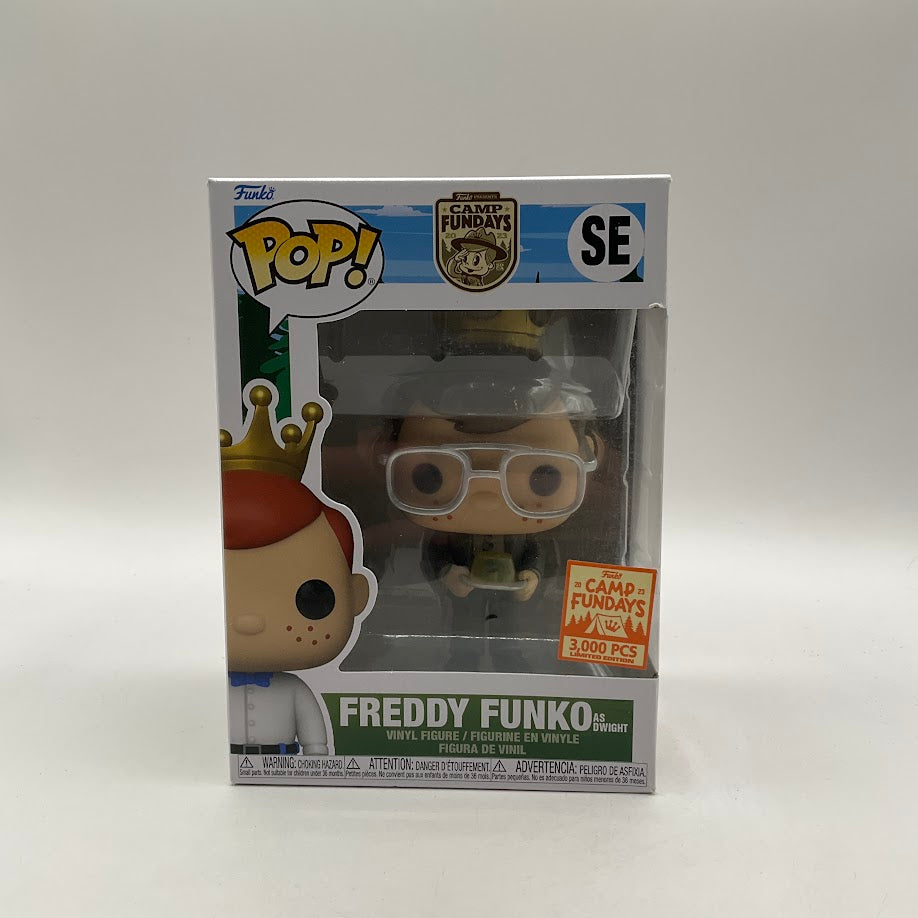 Freddy Funko as Dwight Funko Pop! Camp Fundays SE 3000PCS、Funko、kayou