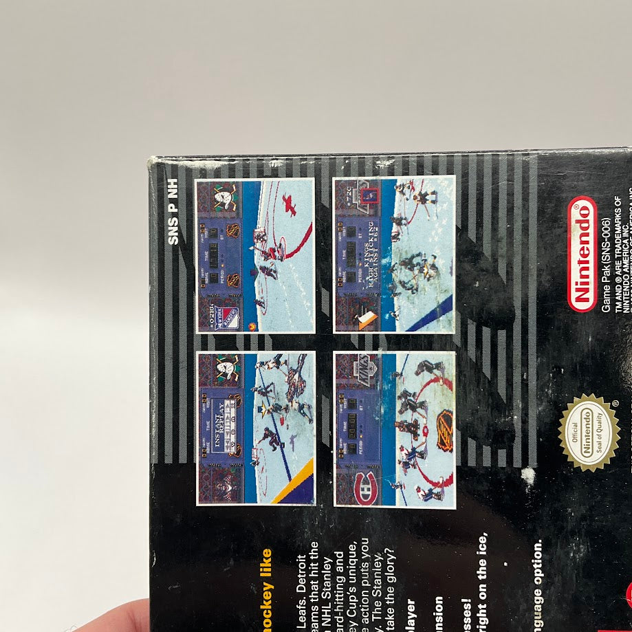 NHL Stanley Cup Super Nintendo CIB