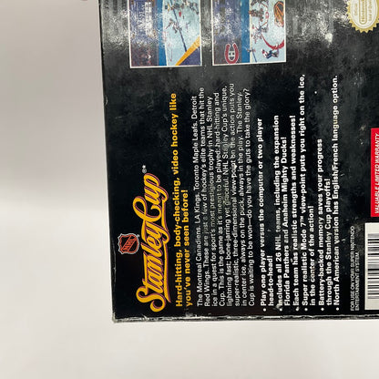NHL Stanley Cup Super Nintendo CIB