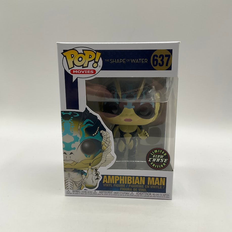Amphibian Man Funko Pop! The Shape of Water #637 GITD Chase Limited Edition