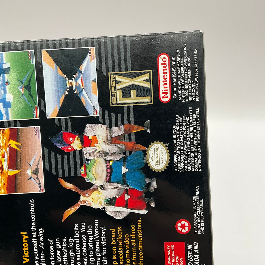 Star Fox Super Nintendo CIB
