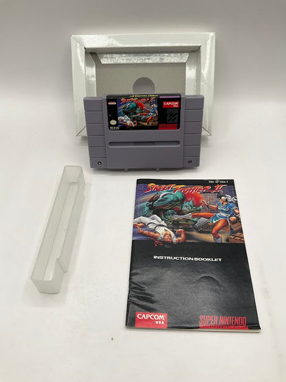 Street Fighter II Super Nintendo CIB