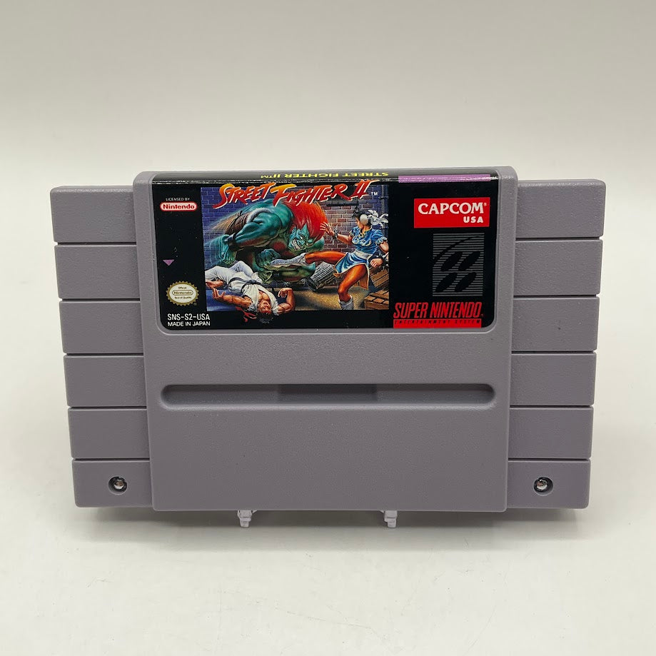Street Fighter II Super Nintendo CIB