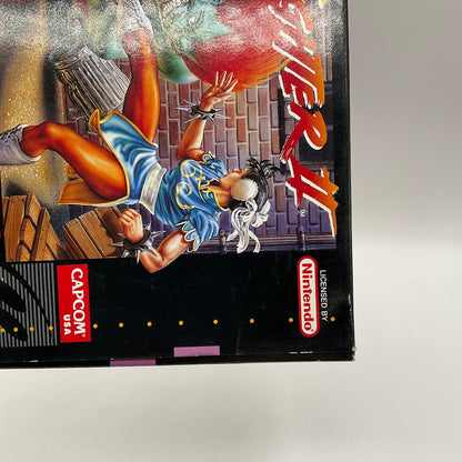 Street Fighter II Super Nintendo CIB