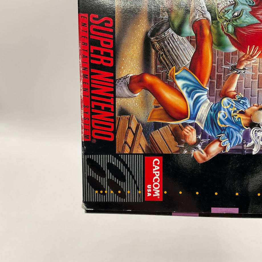Street Fighter II Super Nintendo CIB