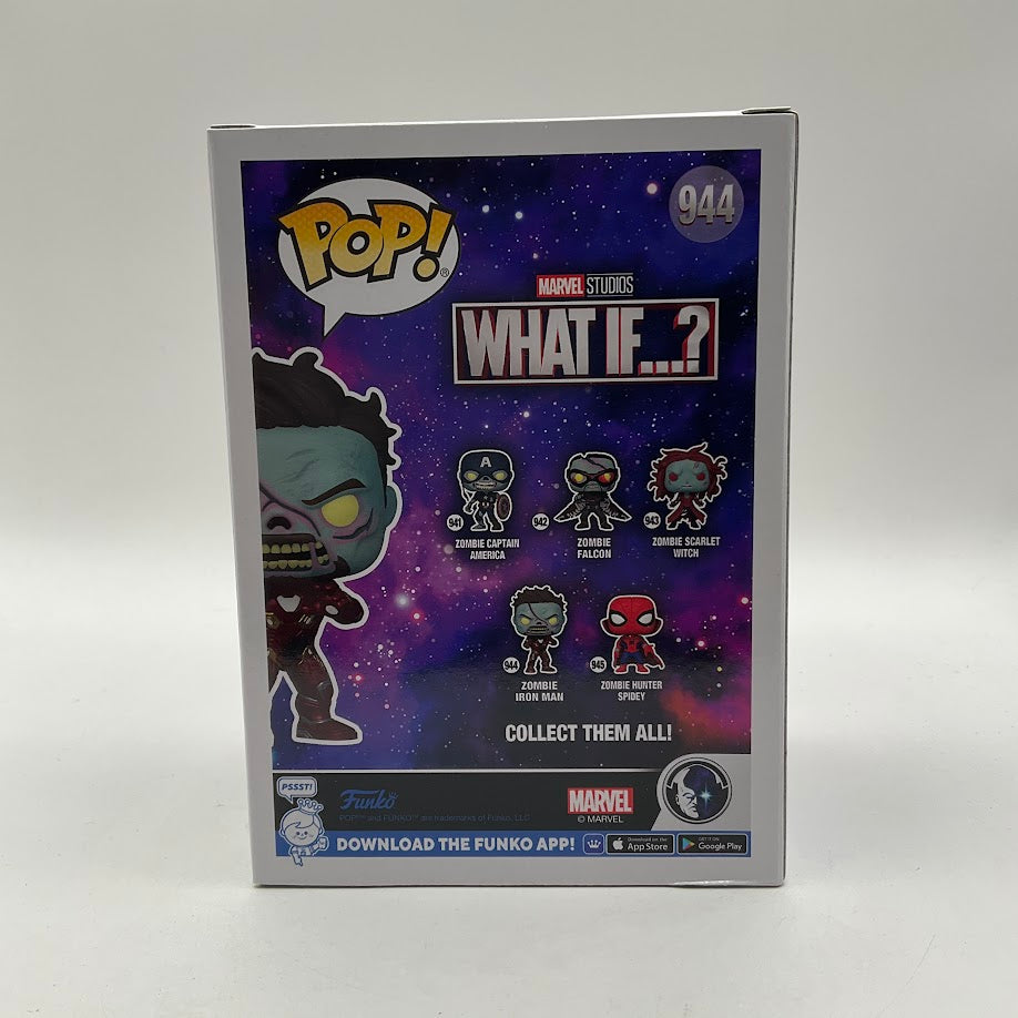 Zombie Iron Man Funko Pop! What If...? #944 GITD Amazon Exclusive