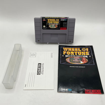 Wheel of Fortune Deluxe Edition Super Nintendo Used