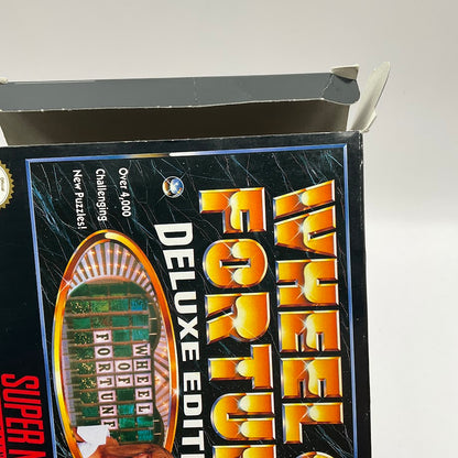 Wheel of Fortune Deluxe Edition Super Nintendo Used