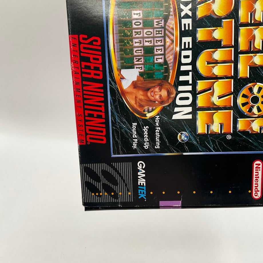 Wheel of Fortune Deluxe Edition Super Nintendo Used