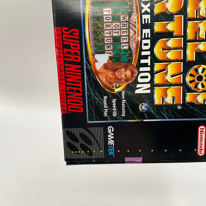Wheel of Fortune Deluxe Edition Super Nintendo Used