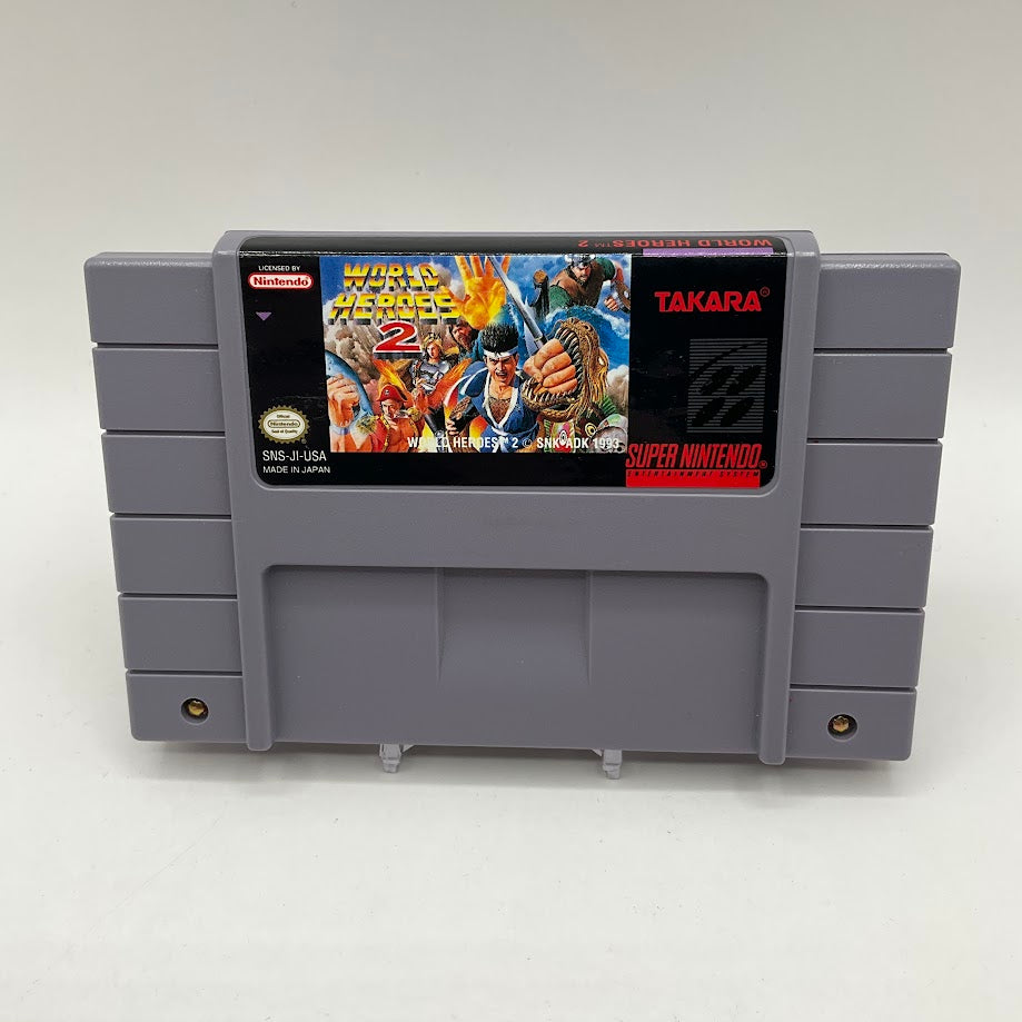 World Heroes 2 Super Nintendo Used