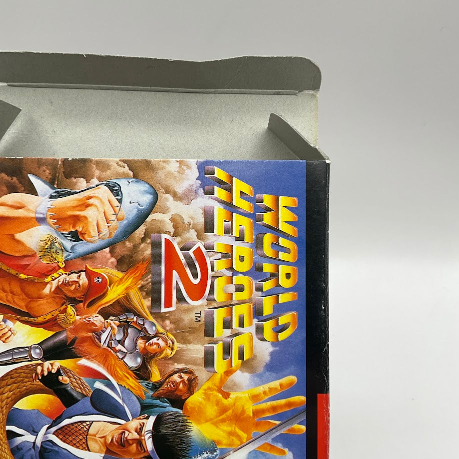 World Heroes 2 Super Nintendo Used