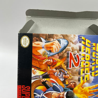 World Heroes 2 Super Nintendo Used