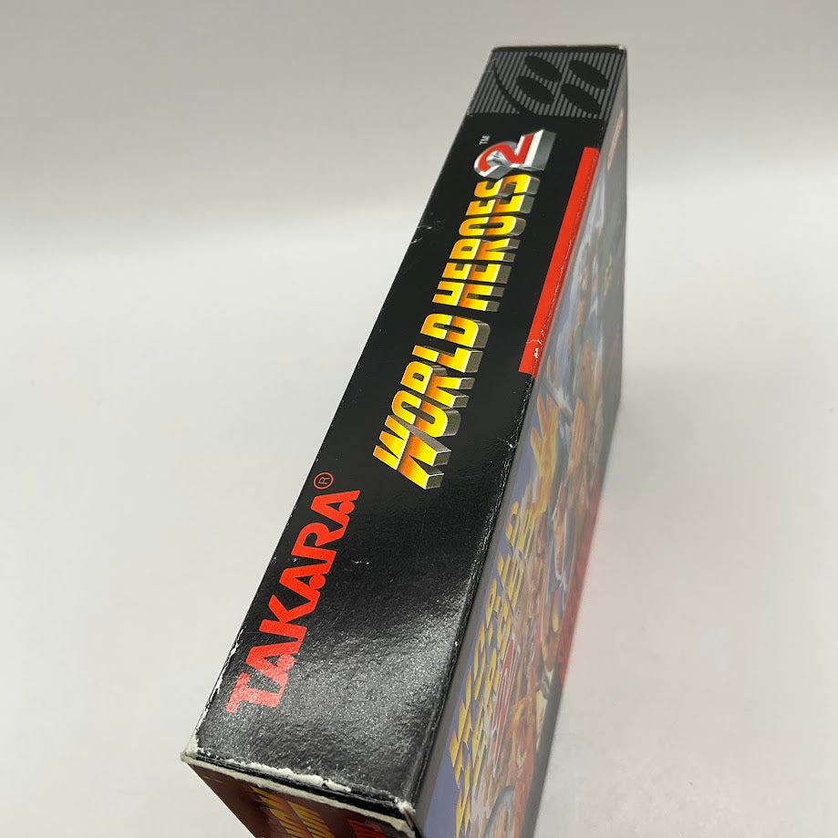 World Heroes 2 Super Nintendo Used