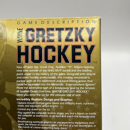 Wayne Gretzky Hockey NES CIB